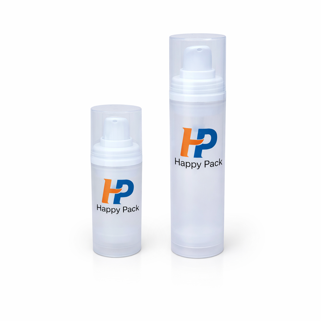 15/30/50ml Plastic Vacuum Bottle PP Bottle With Airless Lotion Pump Cosmetic Vacuum Essence Bottle HPPBA003